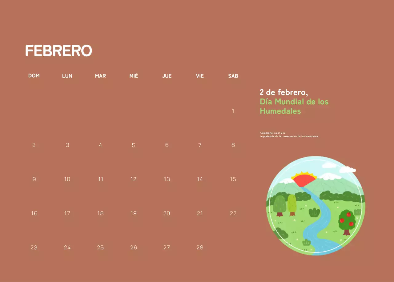 Una fundación social que celebra las fiestas con coloridas ilustraciones de personas y el planeta.