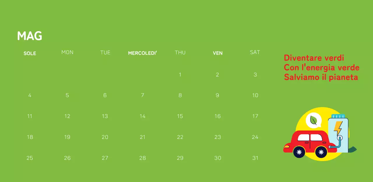 Una fondazione sociale che celebra le festività natalizie con illustrazioni colorate di persone e del pianeta.