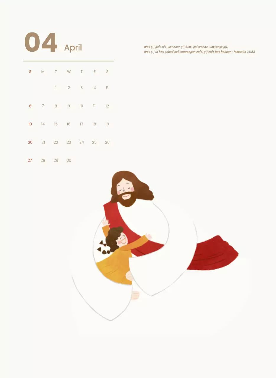 Een devotiekalender met gezellige illustraties en bijbelverzen op een lichtblauwe achtergrond