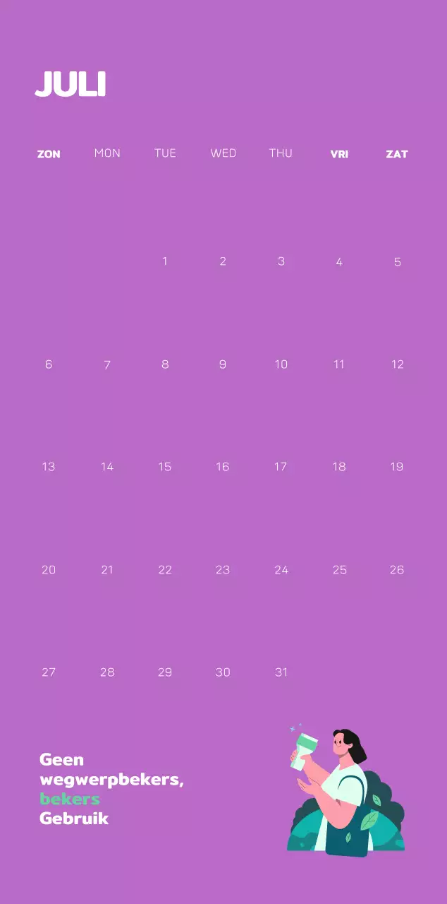 Een sociale stichting die de feestdagen viert met kleurrijke illustraties van mensen en de planeet.