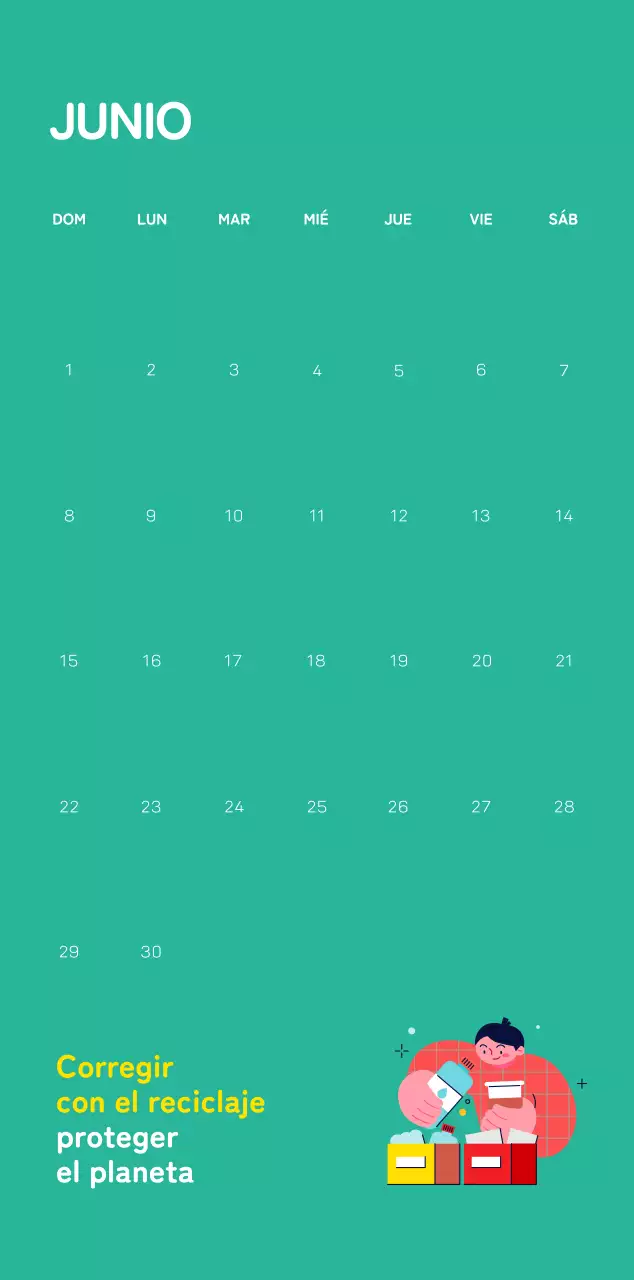 Una fundación social que celebra las fiestas con coloridas ilustraciones de personas y el planeta.