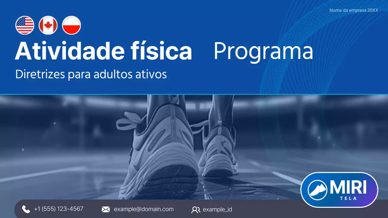 manual do programa de atividade física básica azul