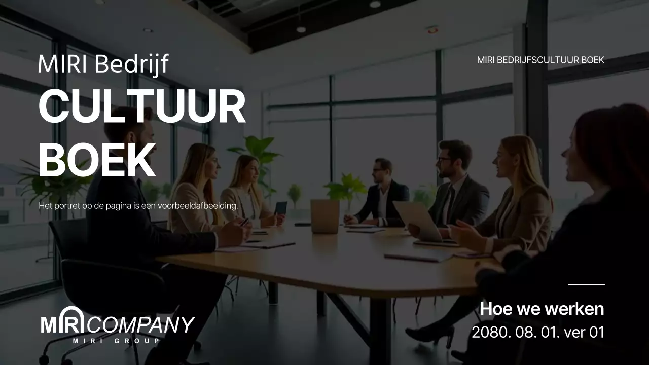 Het moderne bedrijfscultuurboek marineblauw