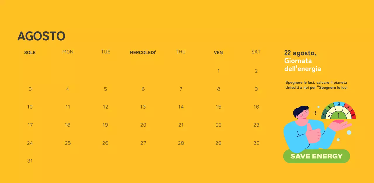 Una fondazione sociale che celebra le festività natalizie con illustrazioni colorate di persone e del pianeta.