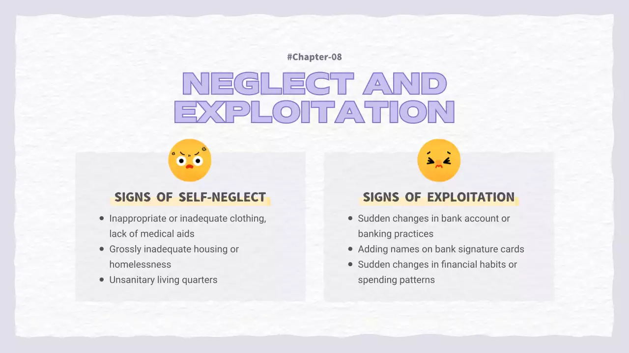 Purple Simple Awareness Announcement Presentation