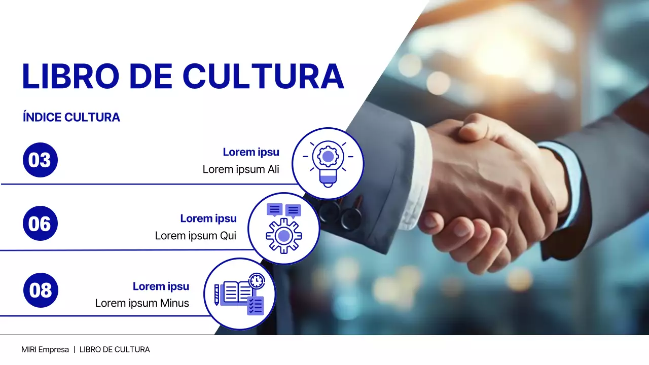 El Libro de la Cultura Corporativa Moderna de Azul Marino