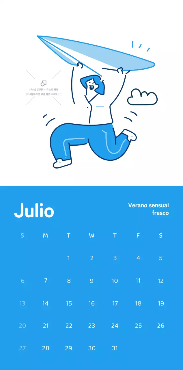 Calendarios con ilustraciones coloristas y emotivas