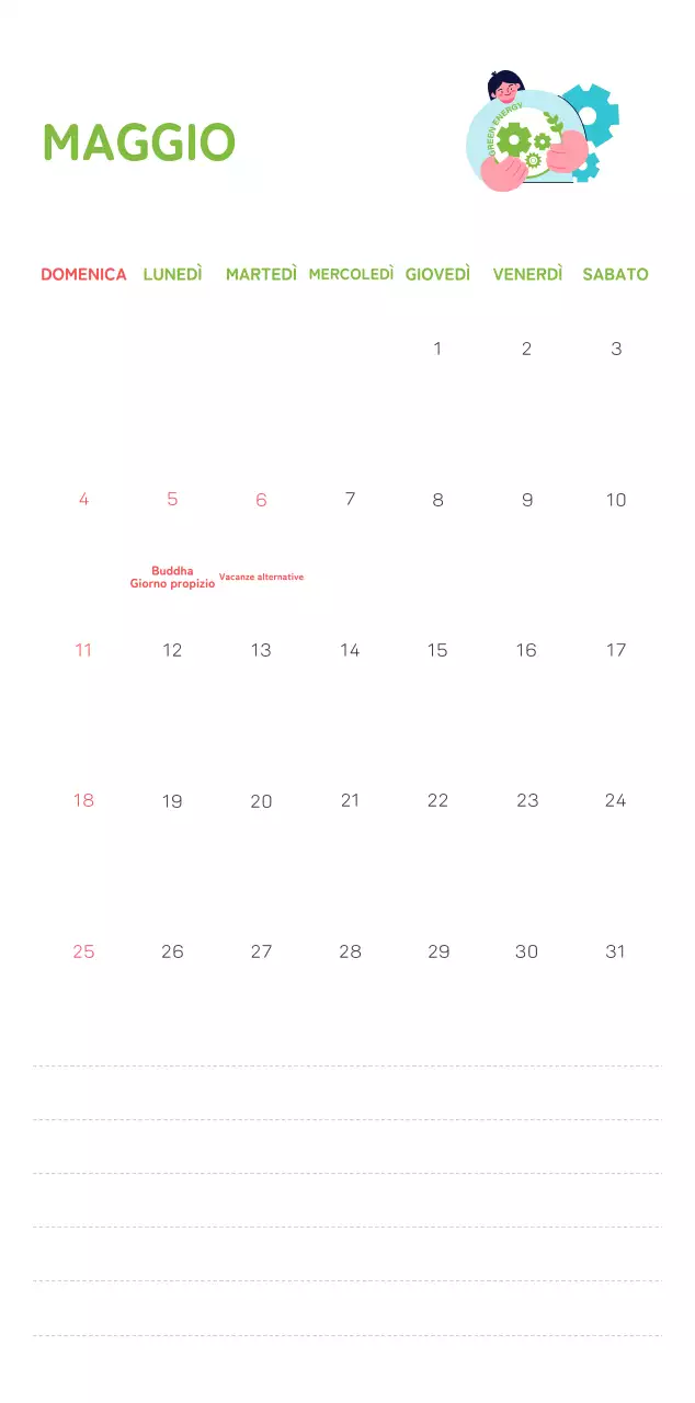 Una fondazione sociale che celebra le festività natalizie con illustrazioni colorate di persone e del pianeta.