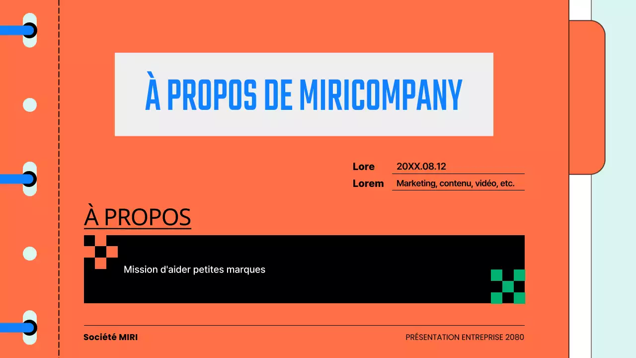 Une introduction kitsch au livre sur la culture d'entreprise en bleu clair et orange