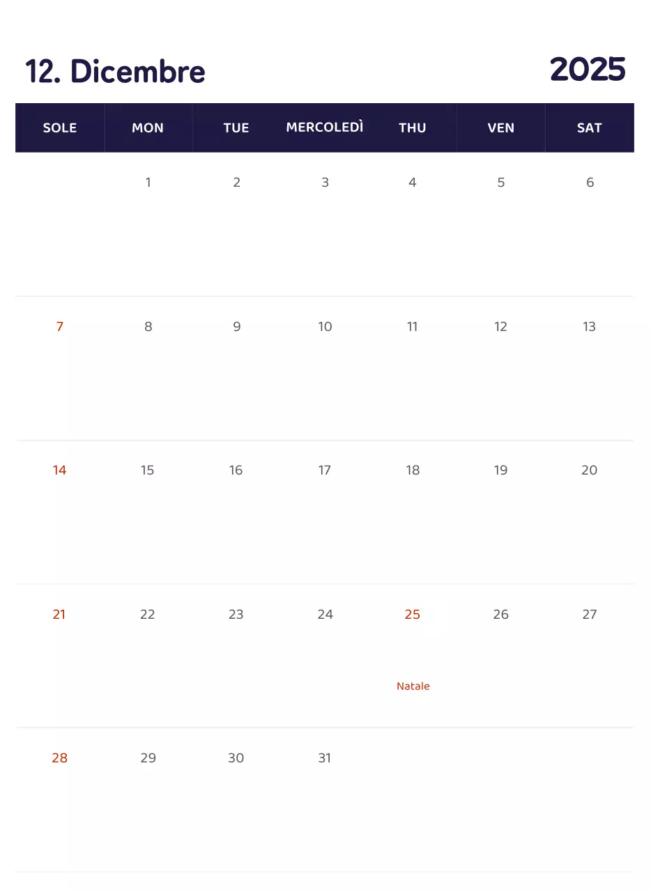 Calendari con illustrazioni colorate ed emozionali