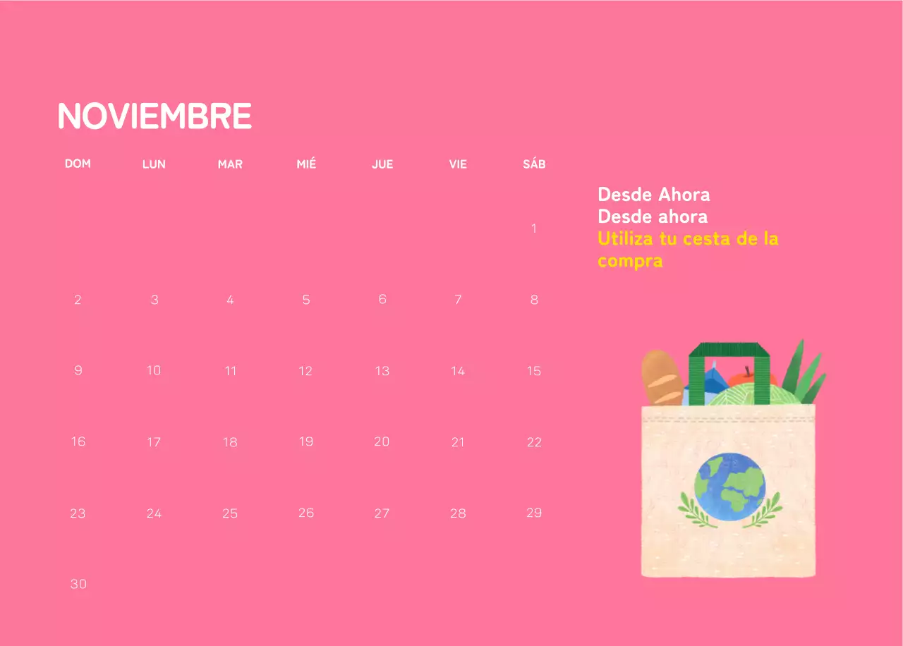 Una fundación social que celebra las fiestas con coloridas ilustraciones de personas y el planeta.