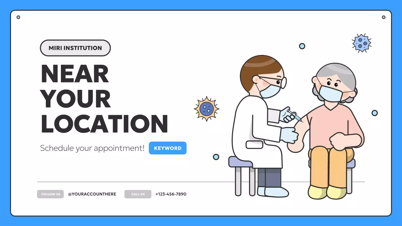 Blue Modern Healthcare Guide Presentation