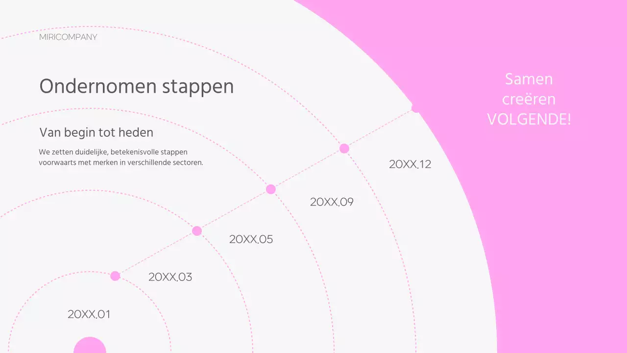 Een eenvoudig roze en grijs cultuurboek als inleiding