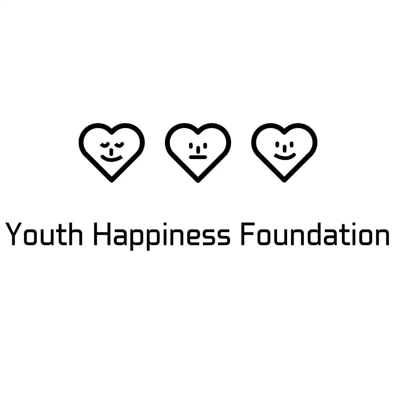 Black Simple Logo Business Card