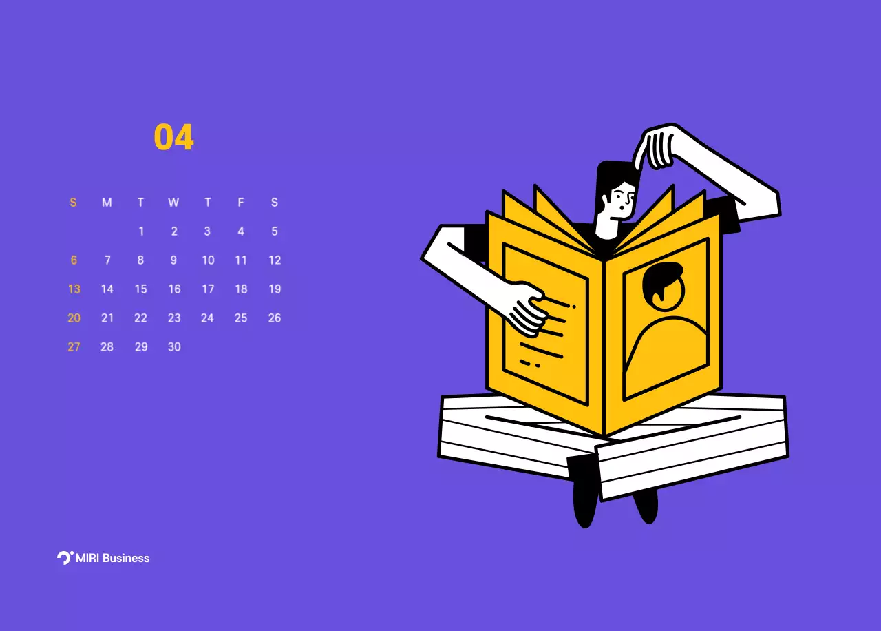 Clean line illustration on a purple background