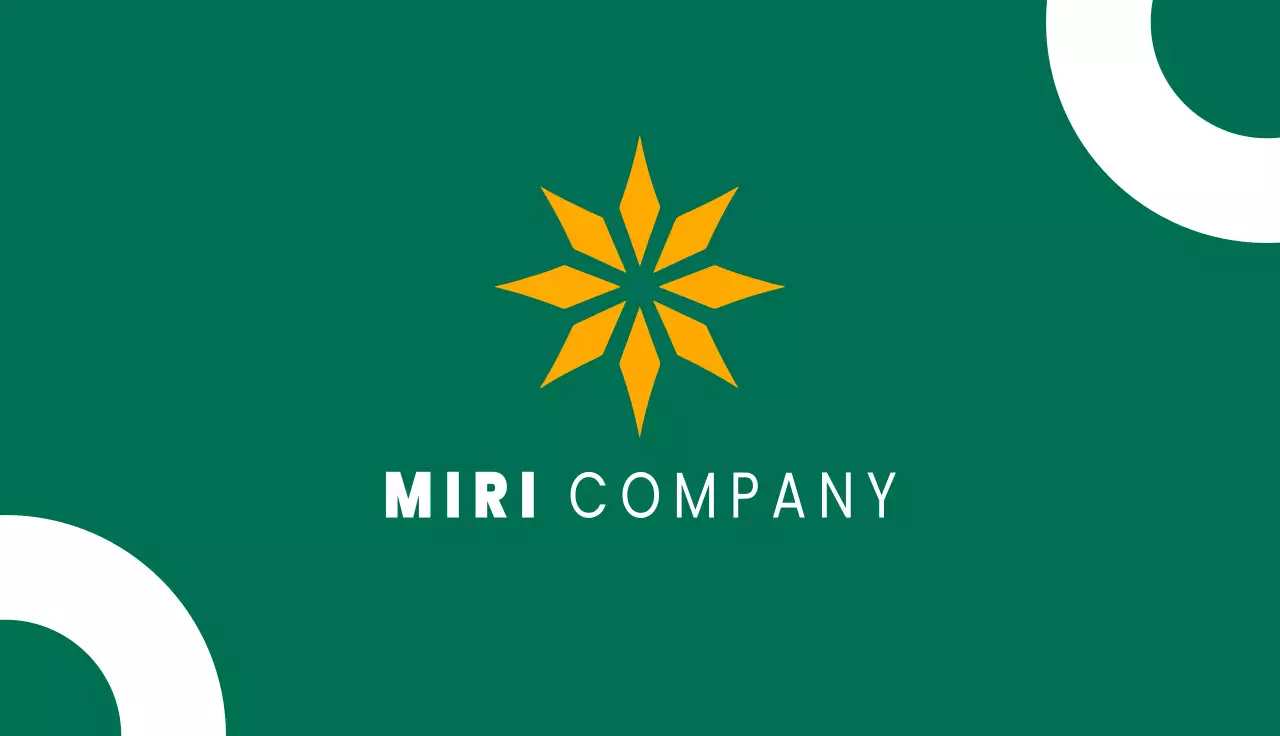 Green Minimal Business Card