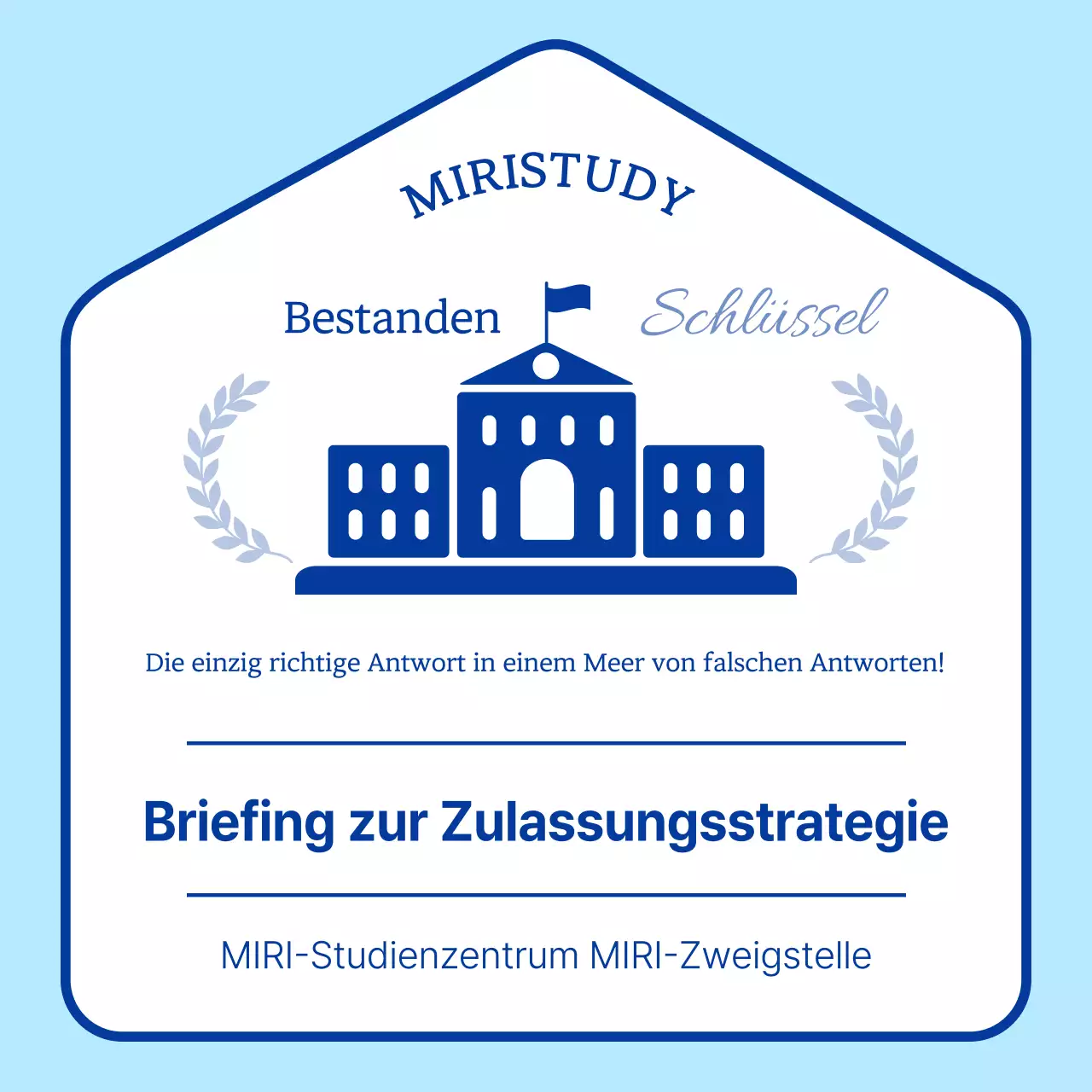 Promote Blue's Simple Admissions Strategy Briefing