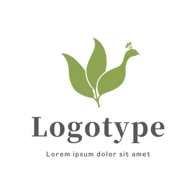 Green Minimal Design Logo