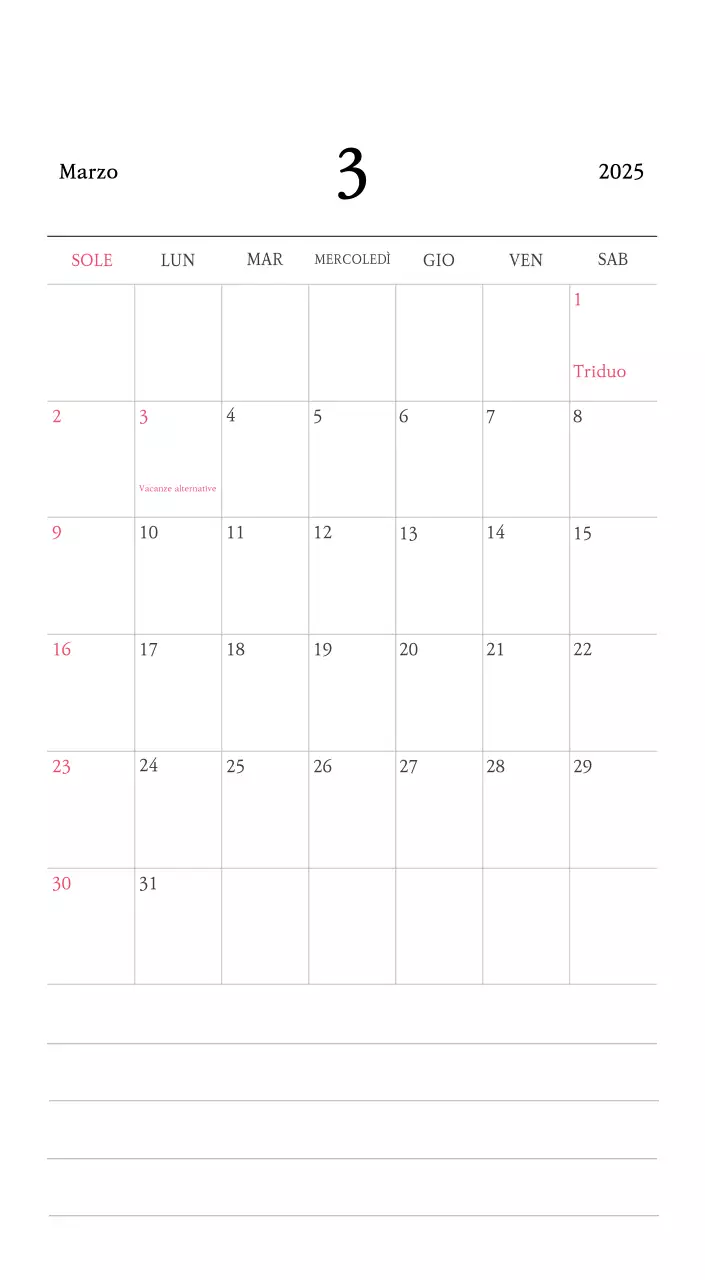 Colori caldiChiese con simpatiche illustrazioni