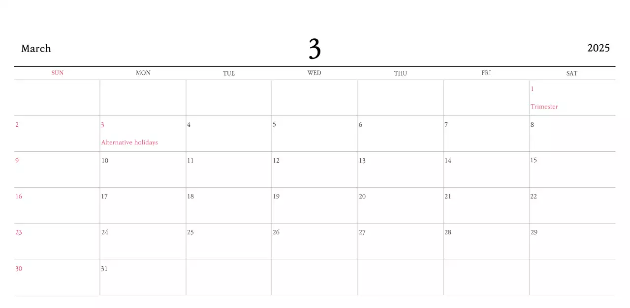 Warm colorsChurches with cute illustrations