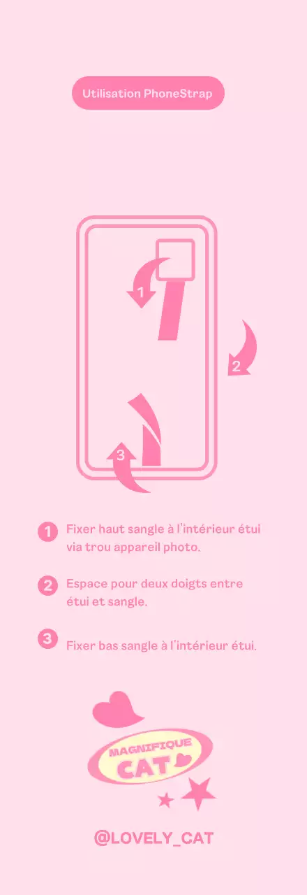 Papier peint pastel et kitsch PhoneStrap