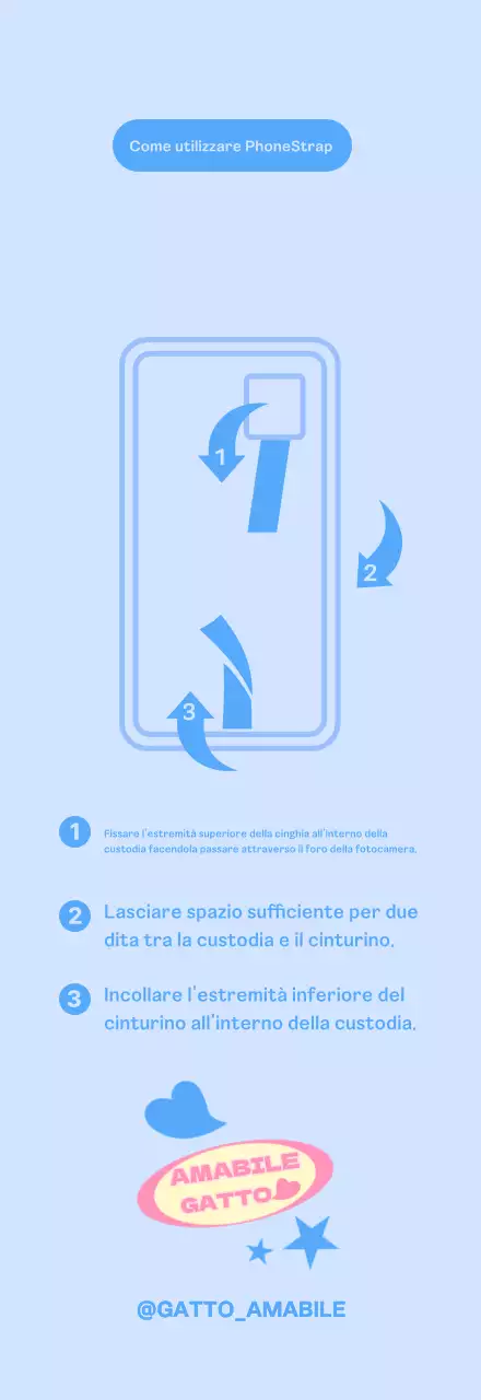 Carta da parati PhoneStrap pastello e kitsch