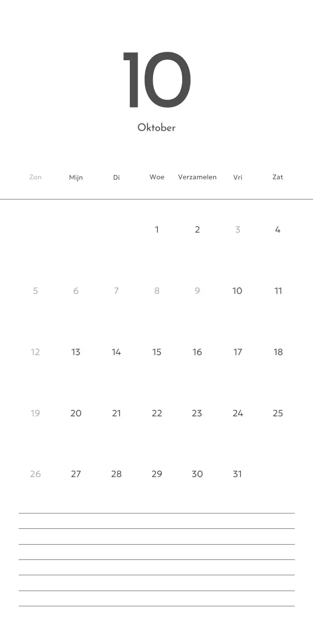 Een fotokalender met een strakke, stedelijke uitstraling