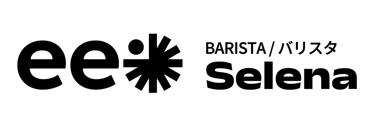 トレンディなムードのカフェ名札