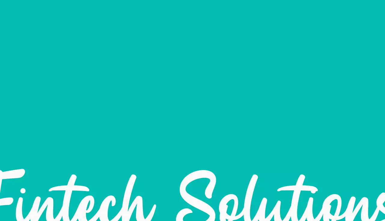 Teal Minimal Business Card