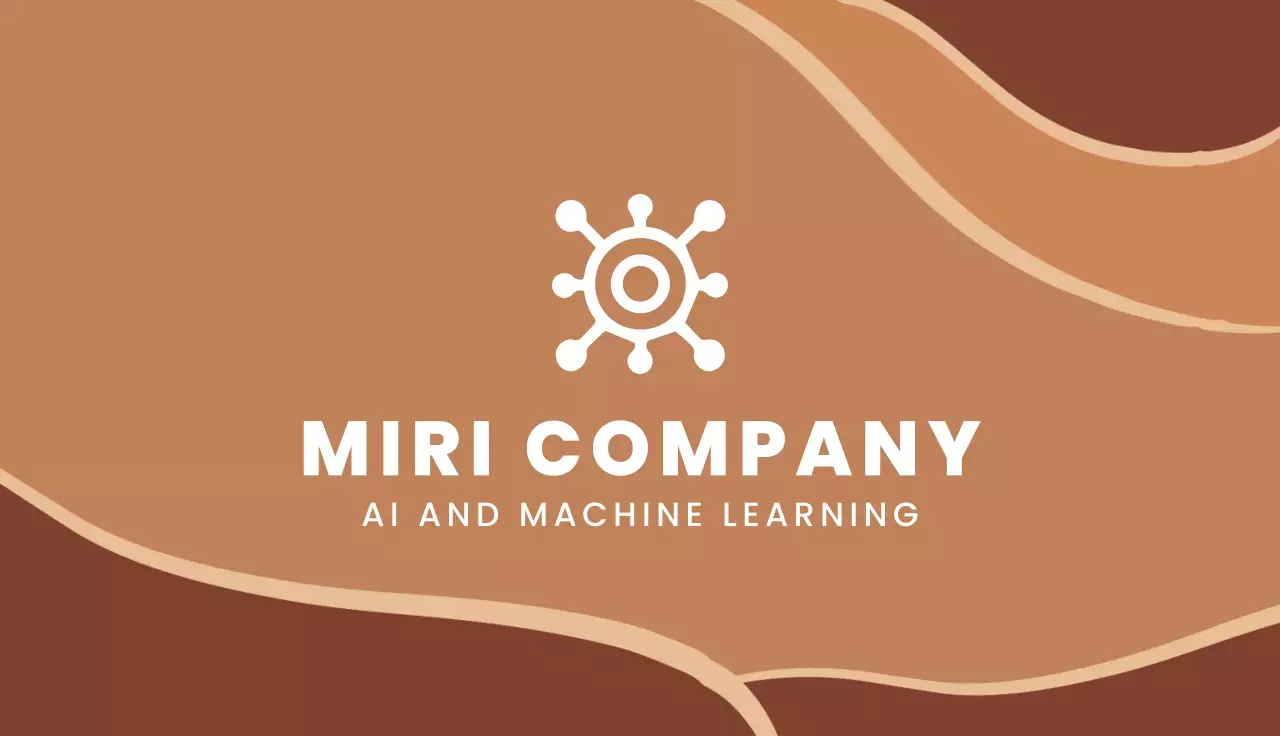 Beige Modern Business Card