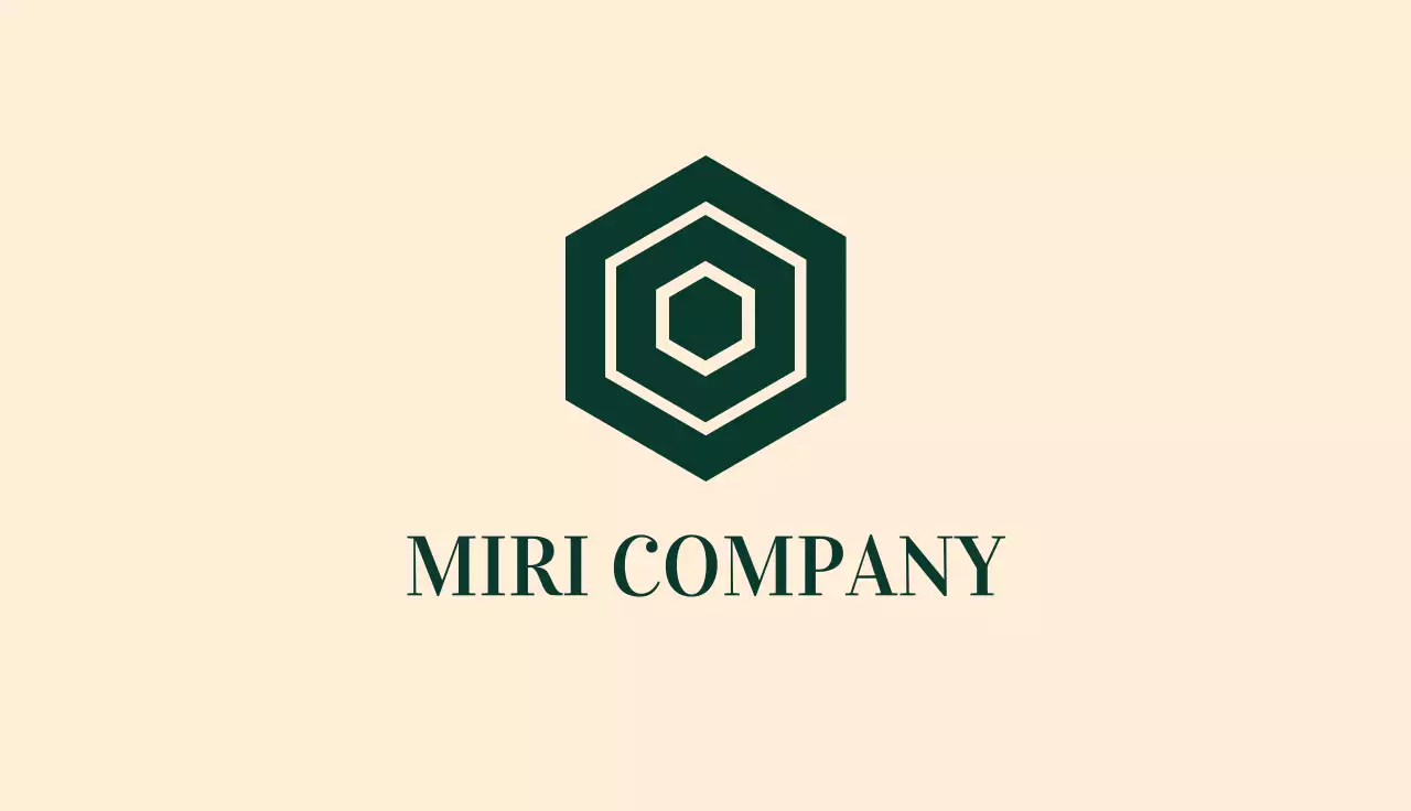 Green Minimal Business Card