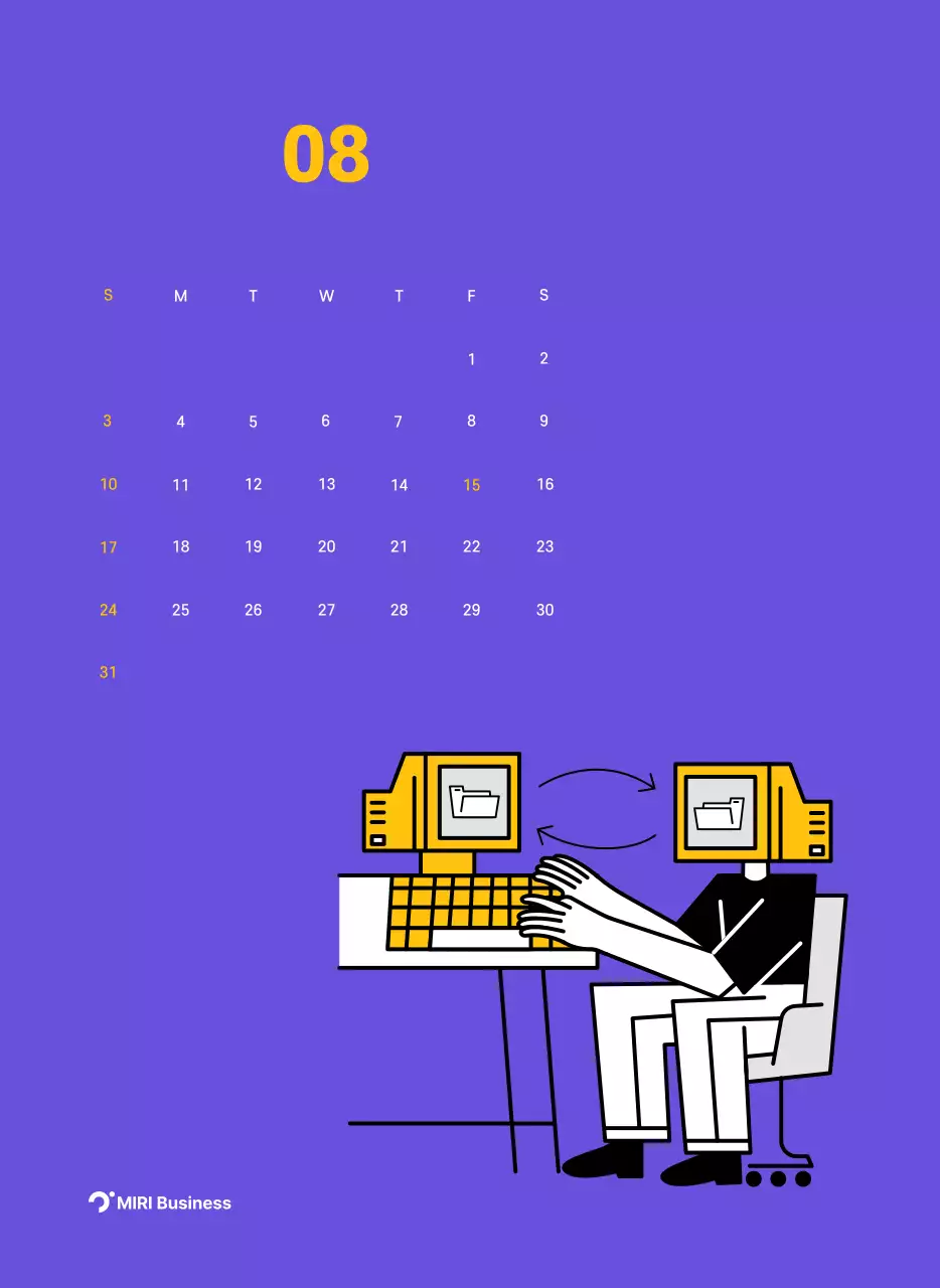 Illustration de lignes épurées sur fond violet