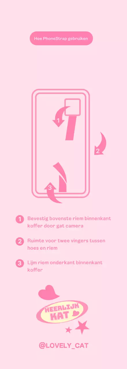 Pastel en kitscherig PhoneStrap behang