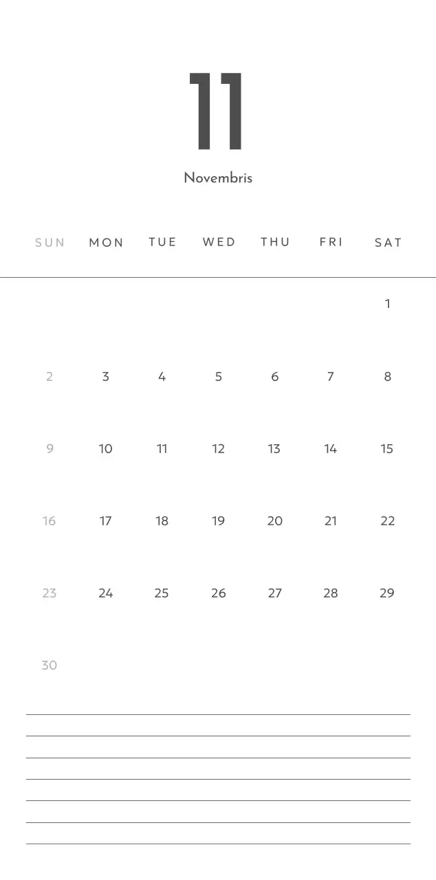 A photo calendar with a clean, urban look