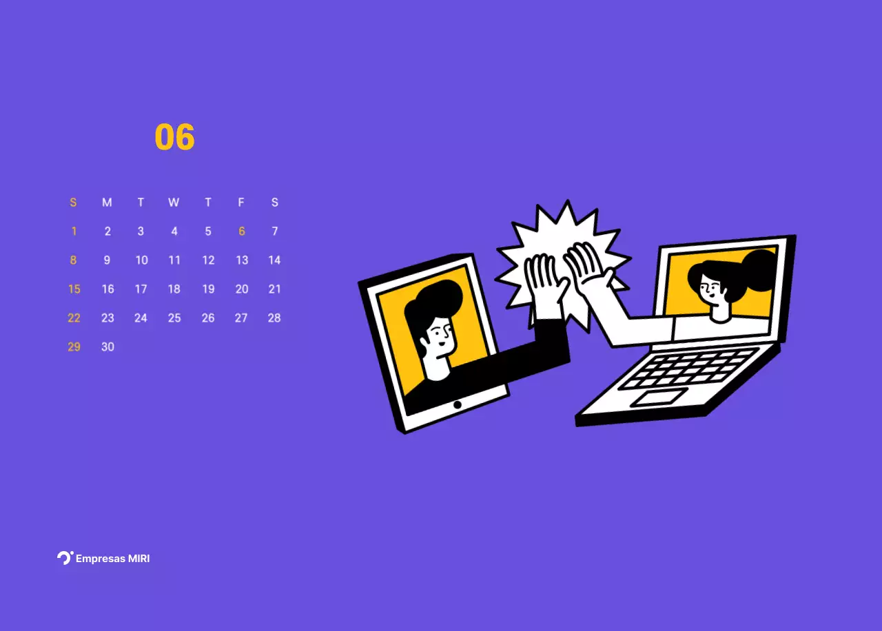 Ilustración de líneas limpias sobre fondo morado