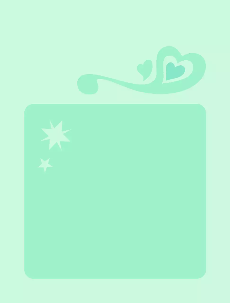 파스텔톤의 키치한 소품 배경지