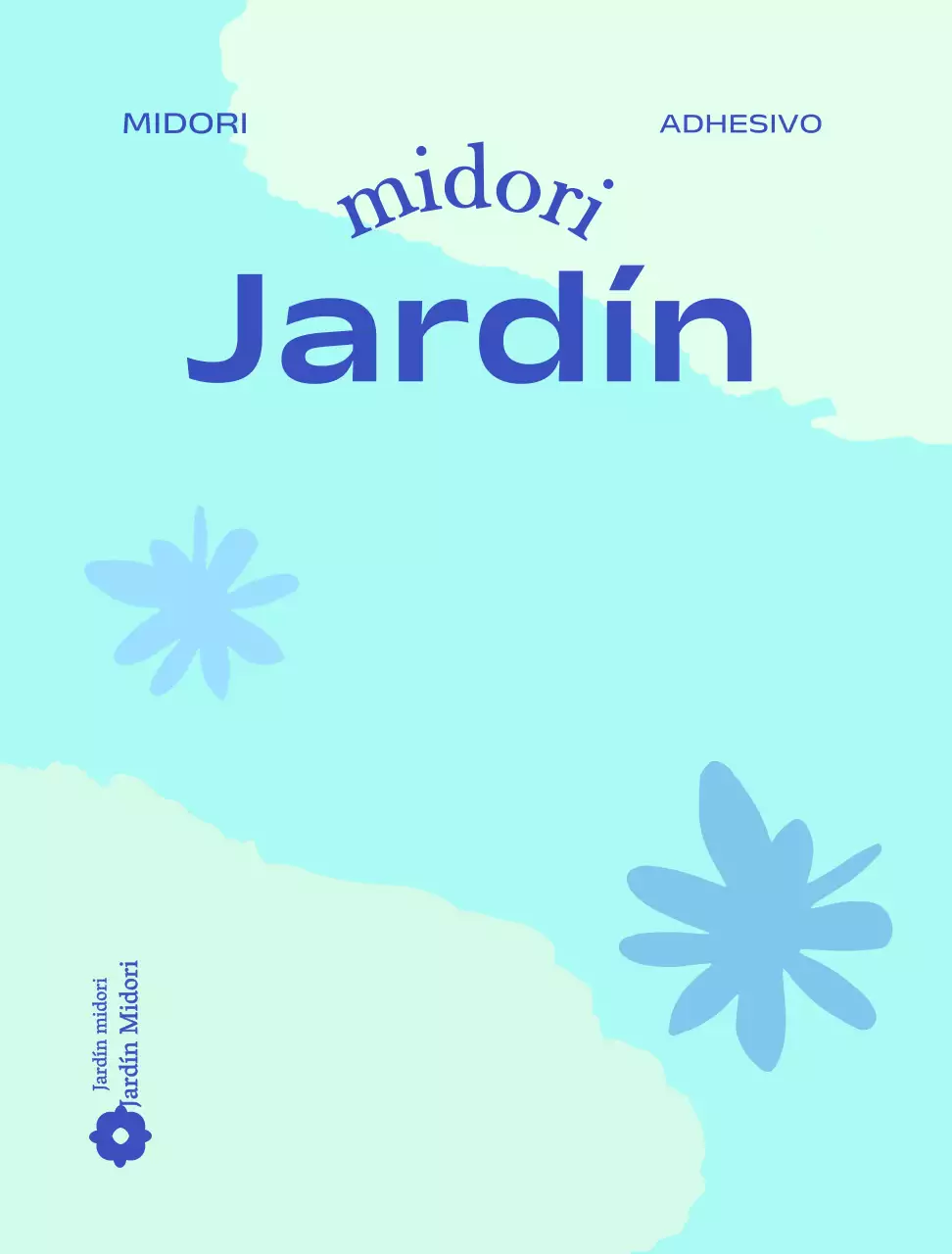 Mercancía de bolígrafo en el fondo de un jardín botánico ecológico