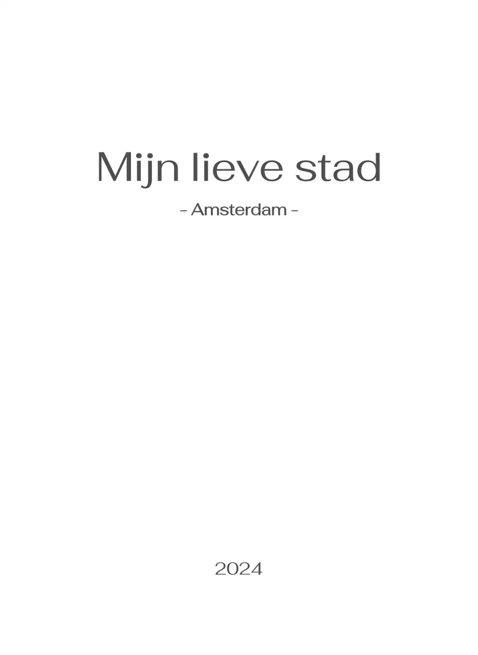 Een fotokalender met een strakke, stedelijke uitstraling