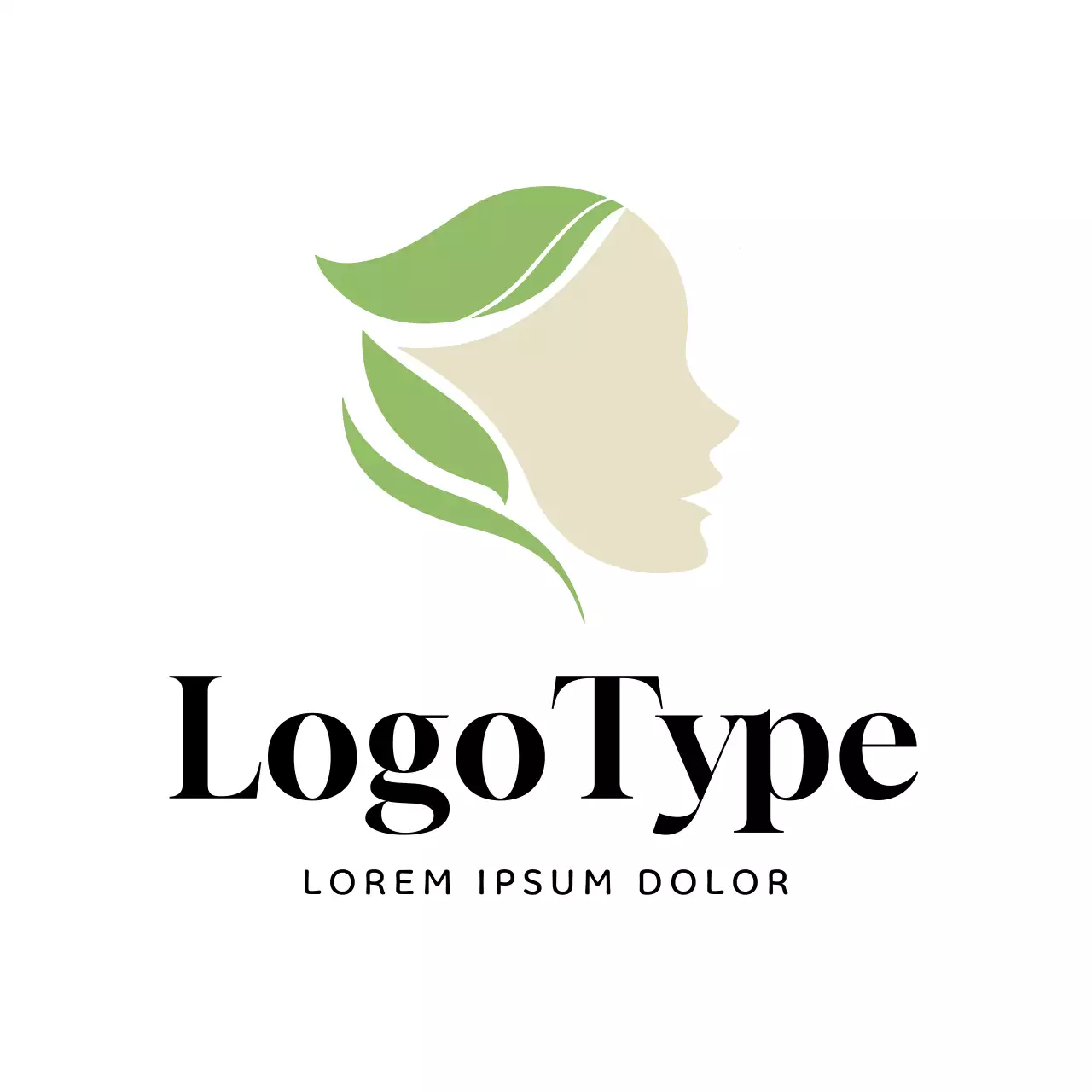 Green Minimal Design Logo