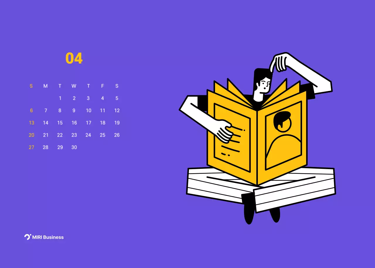 Saubere Linie Illustration auf einem lila Hintergrund