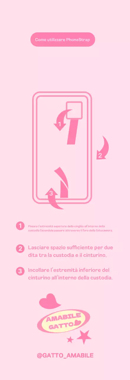 Carta da parati PhoneStrap pastello e kitsch