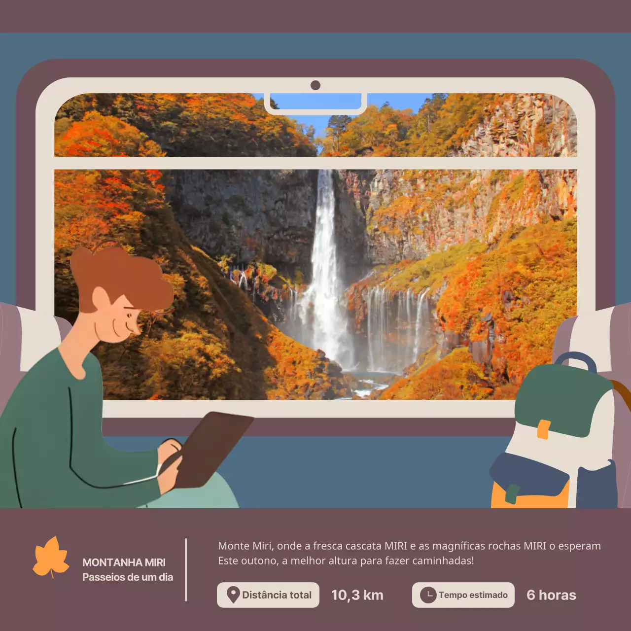 Um guia para viagens confortáveis em castanho