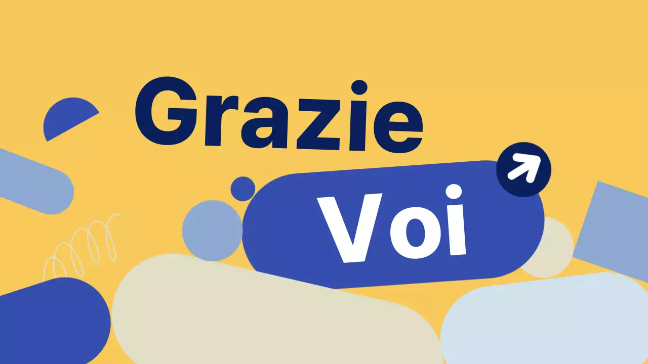 Una guida ai marchi di tendenza delle piccole imprese in blu e giallo