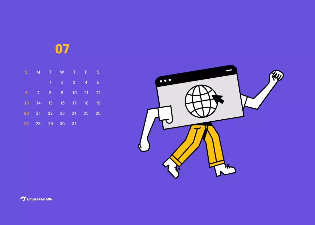 Ilustración de líneas limpias sobre fondo morado