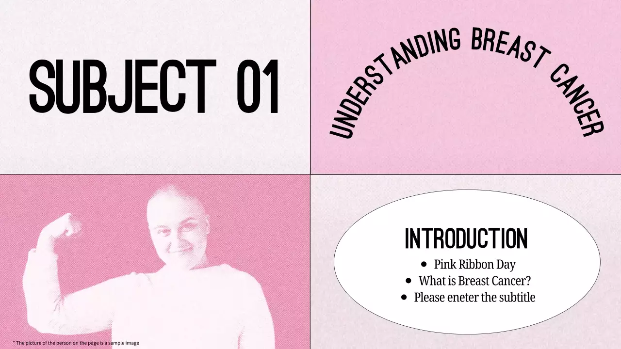 Pink Classic Breast Cancer Guide Presentation