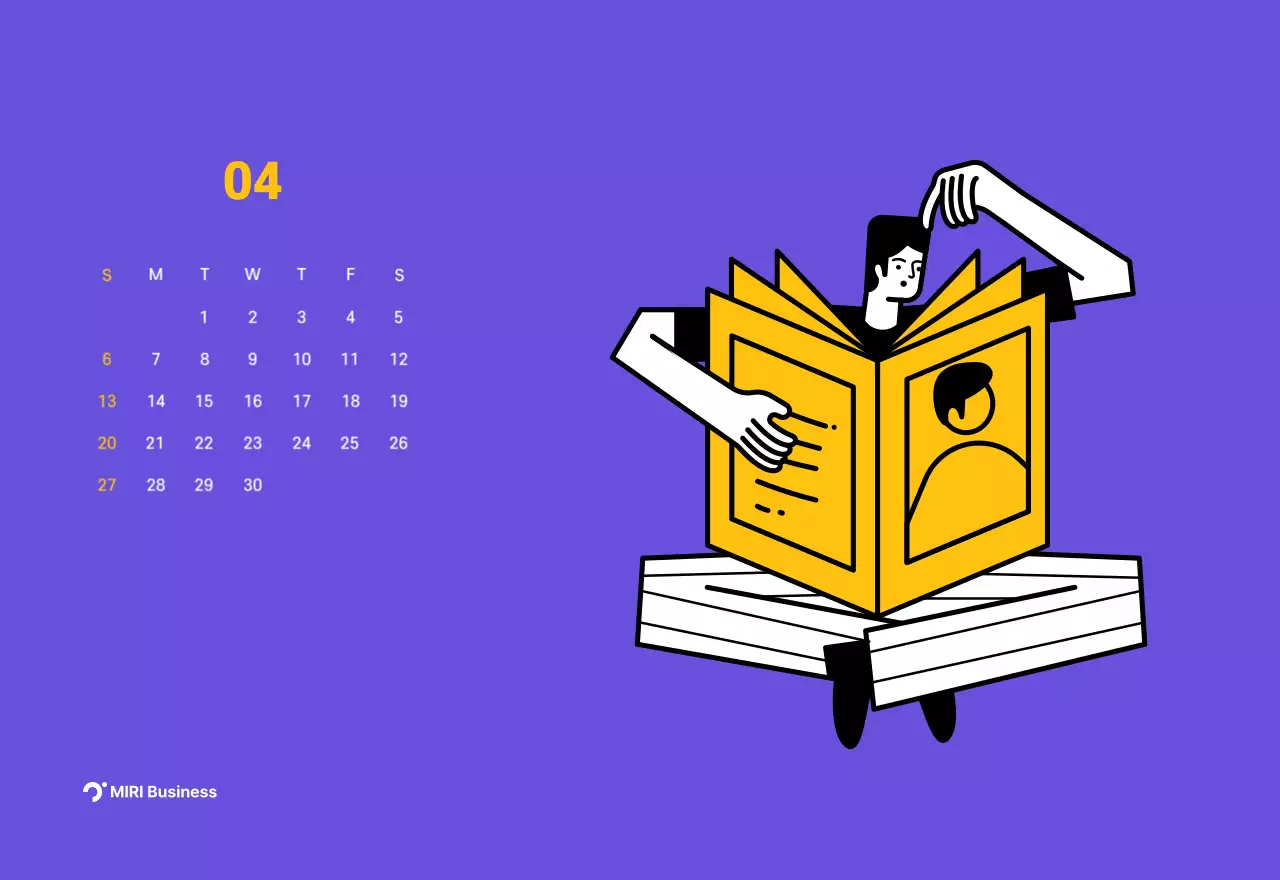 Saubere Linie Illustration auf einem lila Hintergrund