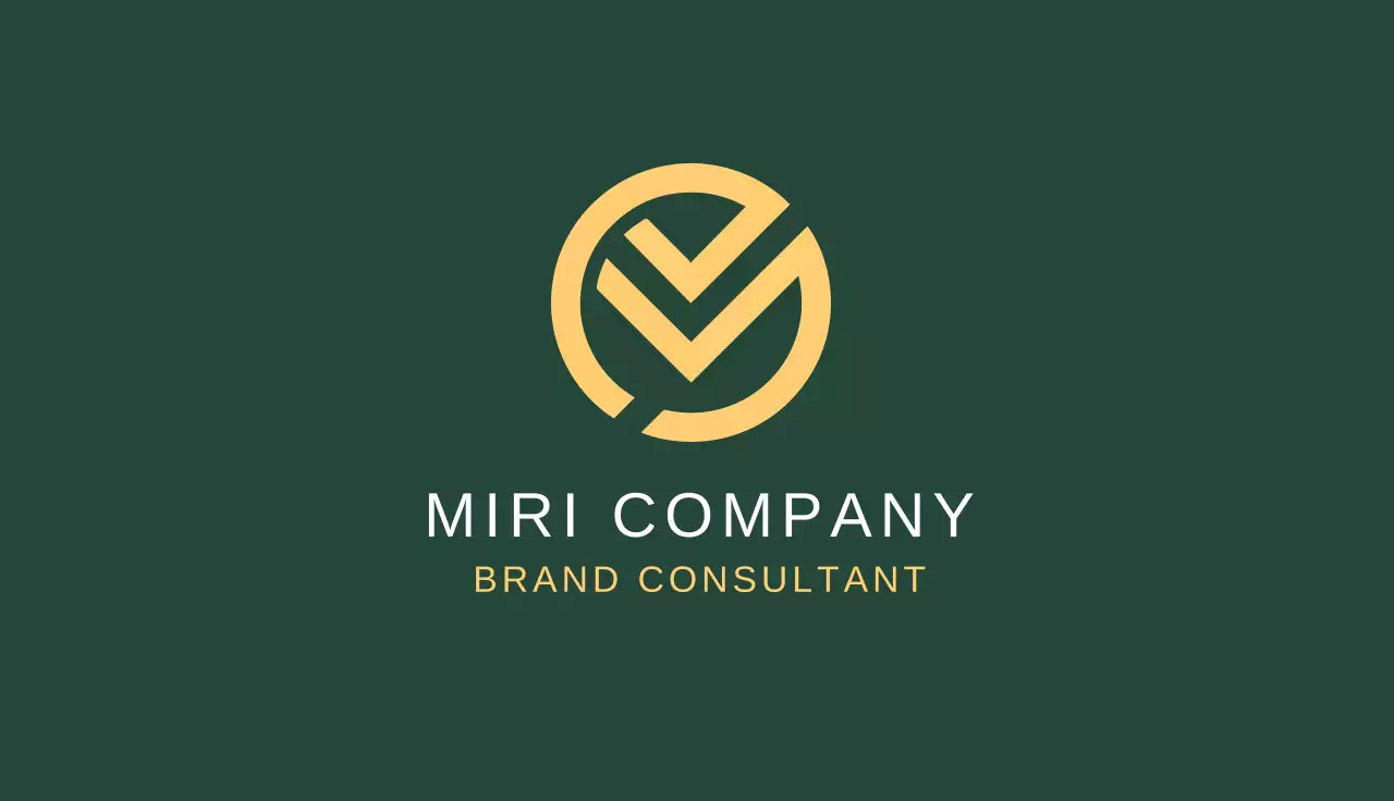 Beige Minimal Business Card