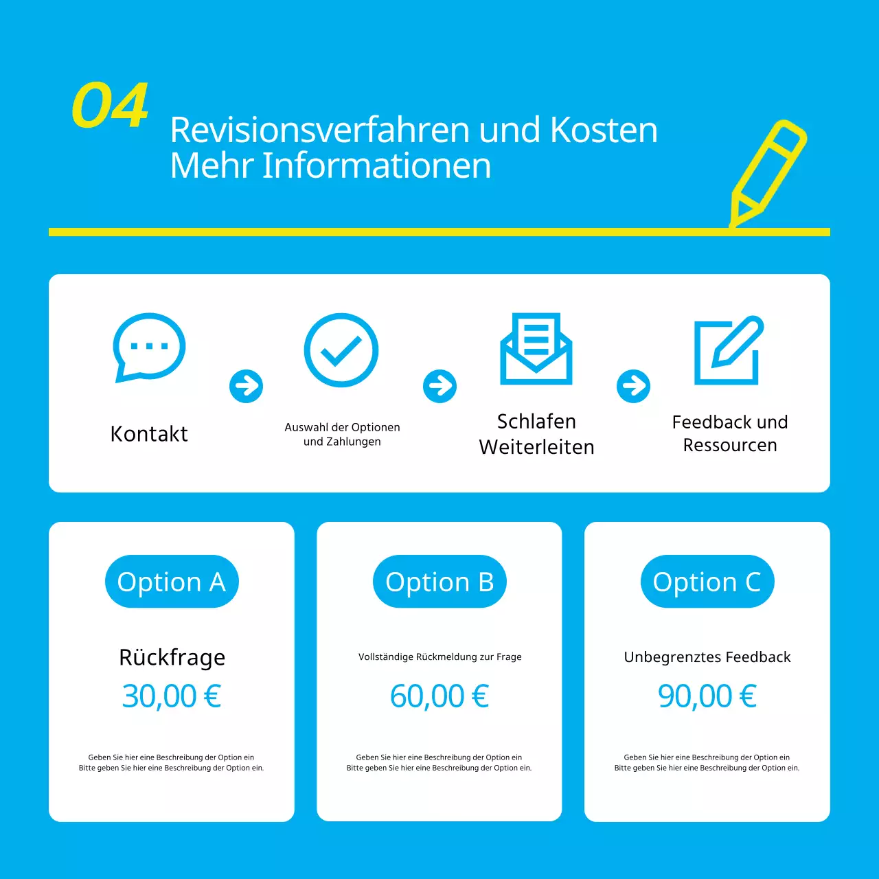 Förderung einer einfachen hellblauen und gelben Nachhilfestunde