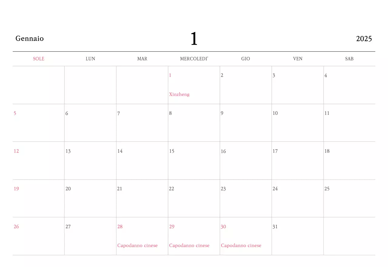 Colori caldiChiese con simpatiche illustrazioni