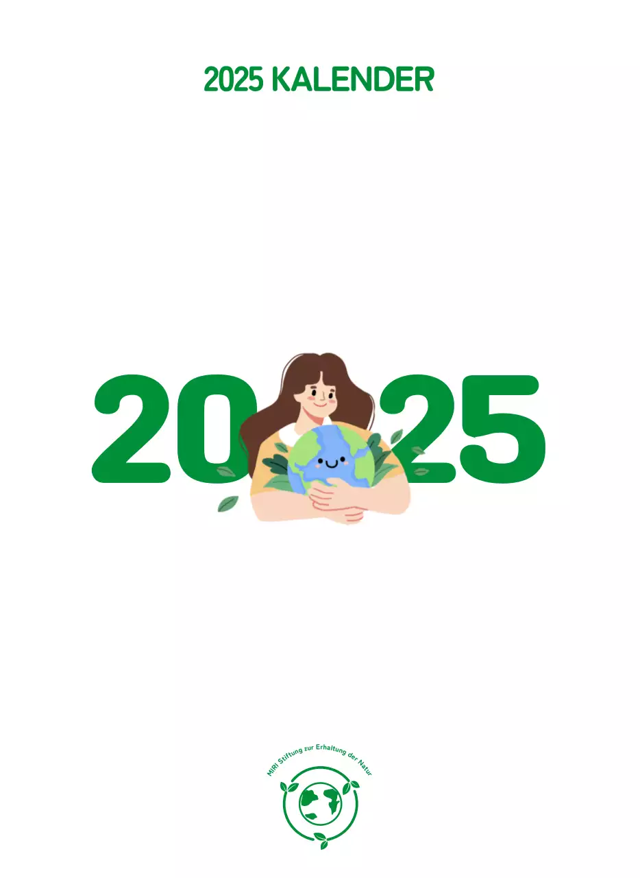 Eine soziale Stiftung, die die Weihnachtszeit mit farbenfrohen Illustrationen von Menschen und dem Planeten feiert.